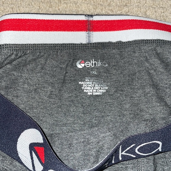 Gray Ethika boxers! - Picture 2 of 3